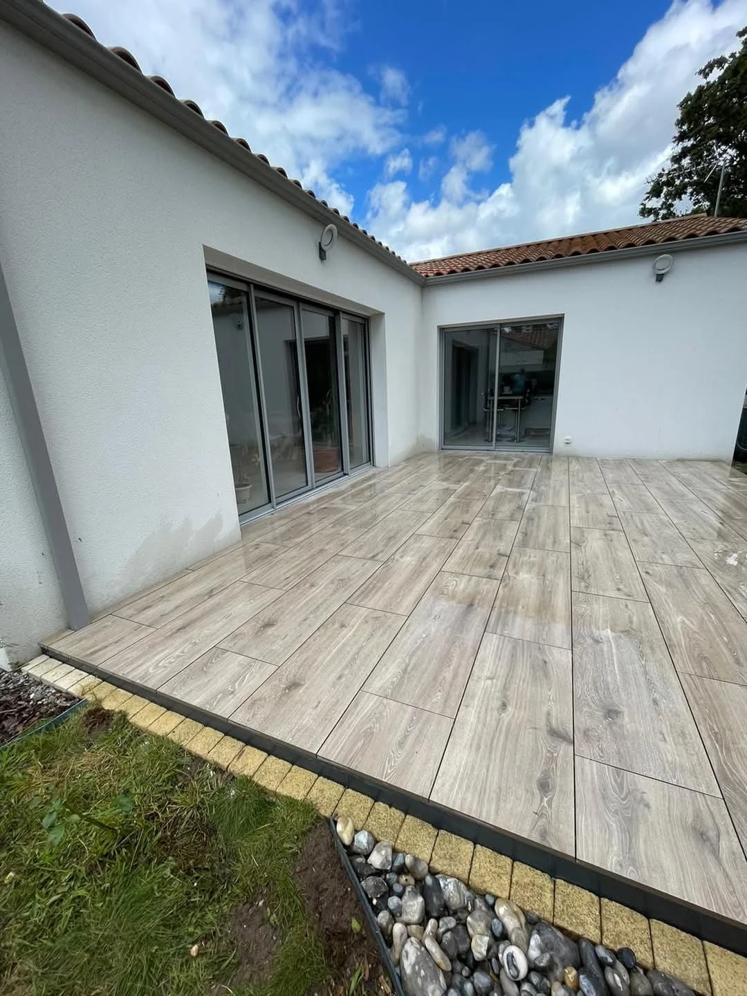 Terrasse sur plots (Challans 85)