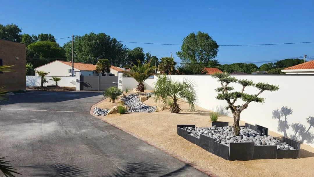 Aménagement paysage, rivière Sèche à Saint Jean de Monts (85)