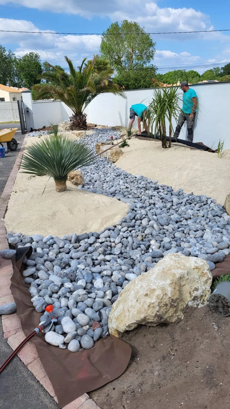 Aménagement paysage, rivière Sèche à Saint Jean de Monts (85)